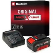 Resim Einhell 18V 4,0 Ah PXC Starter Kit Akü & Şarj Cihazı - 4512042 