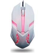 Resim Novahub Vaorlo X1 Oyun Gamer Kablolu Ergonomik Led Mouse - Beyaz X1 