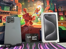 Resim Apple iPhone 15 Pro Max İkinci El TR | 512 GB | Siyah 