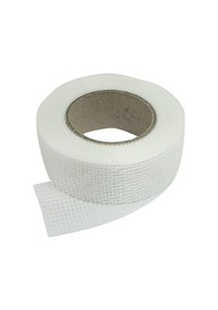 Resim Çatlak Delikleri İçin Kendinden Yapışkanlı Beyaz Fiberglas Örgü Bant 