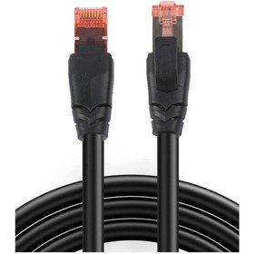 Resim Bix Cat8 40Gbps Veri Aktarım 2000 MHz STP Ethernet Kablosu 3 Metre 