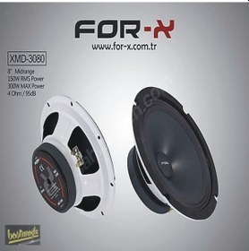 Resim For-X Xmd-3080 8" 300 Watt 150 Rms 20 Cm Oto Midrange 