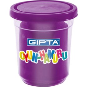 Resim Oyun Hamuru 120 Gram Tek Renk Mor 12 Li Paket K8307 Mor 