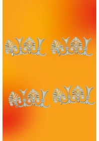 Resim Patina Saray Tavan Motif 12,5*5,5 CM 4 Adet 