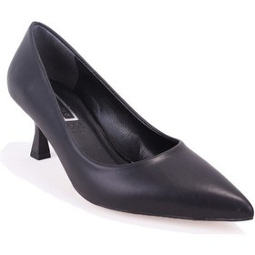Resim Dagoster Dza07-388499 Siyah Stiletto Topuklu Kadın Ayakkabı Siyah 