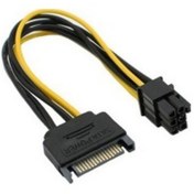 Resim 6 Pin Ekran Kartı Power Kablosu Sata 6 Pin Kablo 