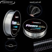 Resim 1 Rulo Fluorokarbon Naylon Misina, 100M/109YD Yüksek Mukavemet ve Dayanıklılık - Balıkçılar İçin Mükemmel Hediye, Dayanıklı Yüksek Kaliteli Malzeme, Balıkçılık Malzemeleri, Misina 