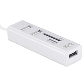 Resim Bix BX05HB USB 2.0 To 3 USB ve Micro SD Kart Okuyucu Çevirici 