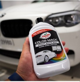 Resim Turtle Wax Renkli Cila Beyaz 500 ML 