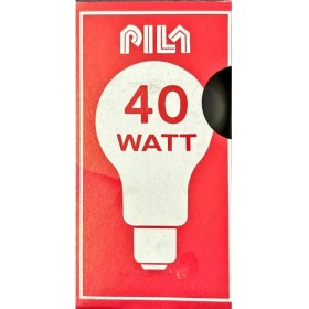 Resim Pila 40 Watt Soft Ampul / Sarı Işık 