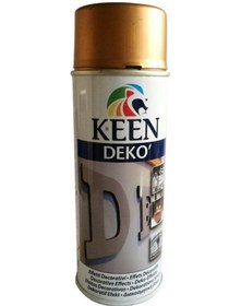 Resim Keen Deko Sprey Boya 400Ml 15012 Bronz Altın 