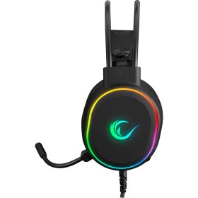 Resim Rampage Rogue Siyah Usb 7.1 Rgb Ledli Gaming Esnek Mikrofonlu Oyuncu Kulaklık 