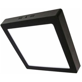 Resim Ack 18w Beyaz S.ü.kare Led Panel Armatür Siyah Kasa Beyaz 