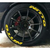 Resim Ne Verelim Size Motosiklet Lastik Yanağı Nitto Sarı Sağ-Sol/ön-Arka 