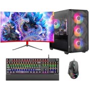 Resim Dragos DRX6925 I7 10700F 32GB 512GB Nvme 12GB RTX3060 27 Inç 165Hz Curved Oyuncu Masaüstü Bilgisayarı 