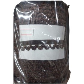 Resim Çamaşır Lastiği Dantelli 1 Cm 75 Metre 1 Top Kahverengi 
