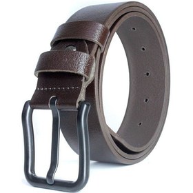 Resim Livze 2'li Hakiki Manda Derisi Siyah Tokalı Erkek Kemeri 4cm Çok Renkli 
