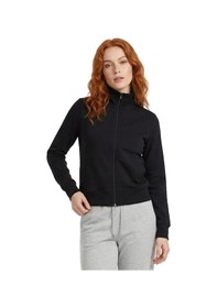 Resim Sportive Kaia Full-zip Kadın Siyah Günlük Stil Eşofman Üstü 26yk0001-syh 