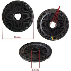 Resim Silverline Uyumlu 3131 Davlumbaz Aspiratör Karbon Filtresi 