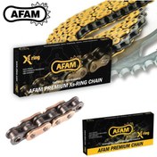 Resim AFAM A520-108xmr3 2014-2022 Bajaj Pulsar Rs 200 Uyumlu Zincir Xmr3 Xring Çelik 