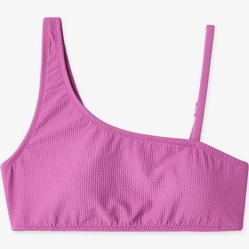 Resim Penti Mor Genç Kız Emma Tek Omuz Bikini Takımı 