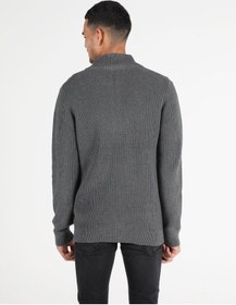 Resim Colin's Slim Fit Erkek Gri Melanj Hırka CL1050050_Q1.V2_MGA 