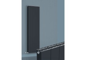 Resim İconi Neva Dikey Duble Alüminyum Dizayn Radyatör Krom Kapak - 1800 X 305 
