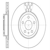 Resim FERODO DDF156 FREN DİSKİ ÖN DOBLO 10- PRACTICO 10- / 147 00- 156 