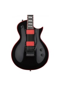 Resim Esp Ltd Lgh600blk Gary Holt Signature Gh-600 Elektro Gitar Slayer Ve Exodus Efsanesi Kırmızı Manyetik Kapakları 