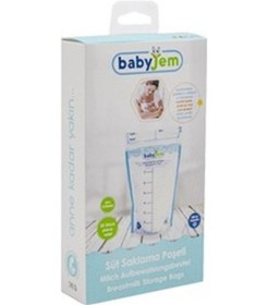 Resim Babyjem Süt Saklama Poşeti 25 Adet 