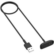 Resim Yifomall Fitbit Inspire 2 Akıllı Saat Şarj Kablosu, 30 Cm Uzunluk, Siyah Renk, Manyetsiz Tasarım 