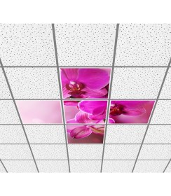 Resim Gök Panel 60 x 60 LED Panel Aydınlatma Desenli 3x3 5'li Grup Özel Seri 46511421SA 