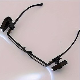 Resim LED Gözlük Işığı, Kelepçe Işığı, Mini LED Gözlük Işığı, Okuma Işığı, Balıkçılık Işığı, Şapka Işığı, Kitap Işığı, Ayarlanabilir Parlaklık, Pil ile Çalışır, Plastik Malzeme, Dokunmatik Kontrol ile, Çeşitli Oda Türleri için 