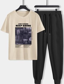 Resim Unisex Keep Going 2'li Eşofman Takımı 