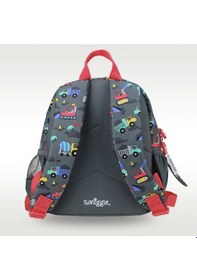 Resim Smiggle İnşaat Arabaları Ekskavatör Kepçe Anaokulu Mini Çanta 