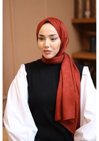 Resim Silk Home Deluxe Şal 40003-12 Kiremit 