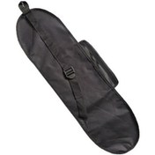 Resim Hombey Siyah 600d Oksford Kumaş + Pvc Materyal, 83x25 Cm, Kalın Rıhtımklı Tek Omuz Çift Kanat Tahta Çantası Siyah 