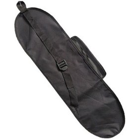 Resim Hombey Siyah 600d Oksford Kumaş + Pvc Materyal, 83x25 Cm, Kalın Rıhtımklı Tek Omuz Çift Kanat Tahta Çantası Siyah 