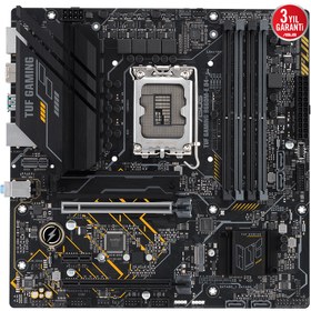 Resim ASUS TUF GAMING B660M-E D4 INTEL B660 SOKET 1700 DDR4 5333(OC)MHz mATX GAMING ANAKART 