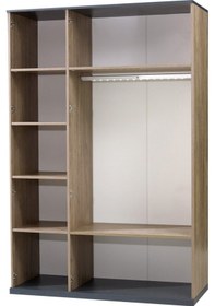 Resim Meltem Kids Active Genç Odası Üç Kapılı Dolap 