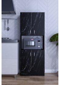 Resim Nisan Çok Amaçlı Mutfak Mikrodalga Fırın Bakliyat Kiler Dolabı 