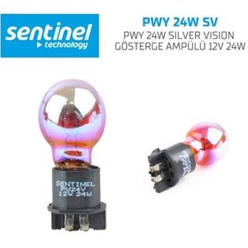 Resim Sentınel 12V Gündüz Sürüş Ampulü Sılver Vısıon Pwy24W N11.792 
