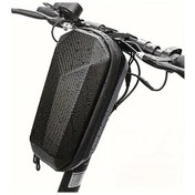 Resim Chuangyinshop Siyah Detachable Bike Bag Canta Sert Kabuklu Motorcycle Storage Folding Bikes Electric Scooters Siyah 
