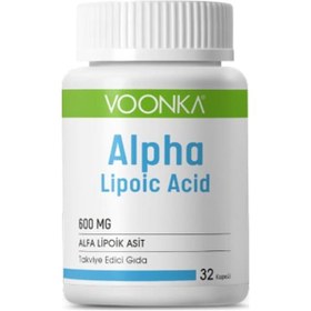 Resim Voonka Alpha Lıpoic Acid 600 Mg 32 Kapsül 