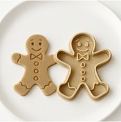 Resim Sunny Cookie Kurabiye Adam Kalıbı Hamur Şekillendirici Kurabiye Kalıbı Ve Şeker Hamuru Kalıbı 