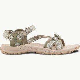 Resim Jack Wolfskin 4019041 4030 Lakewood Ride Sandal W Stone Kadın Sandalet Gri 