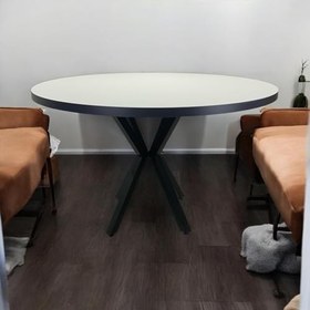 Resim Yuvarlak Yemek Masası (100 CM ÇAP) 
