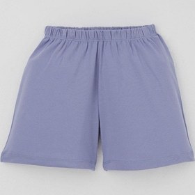Resim Breeze Kız Çocuk Şortlu Pijama Takımı Çiçek Desenli 4-8 Yaş, Beyaz 