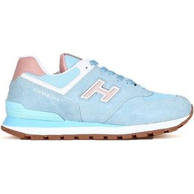 Resim Hammer Jack Hakiki Deri Santorini-Pudra Kadın Spor Ayakkabı - 545252098 