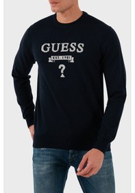 Resim Guess Erkek Kazak M5yr00 Z0122 G7v2 Lacivert Lacivert 